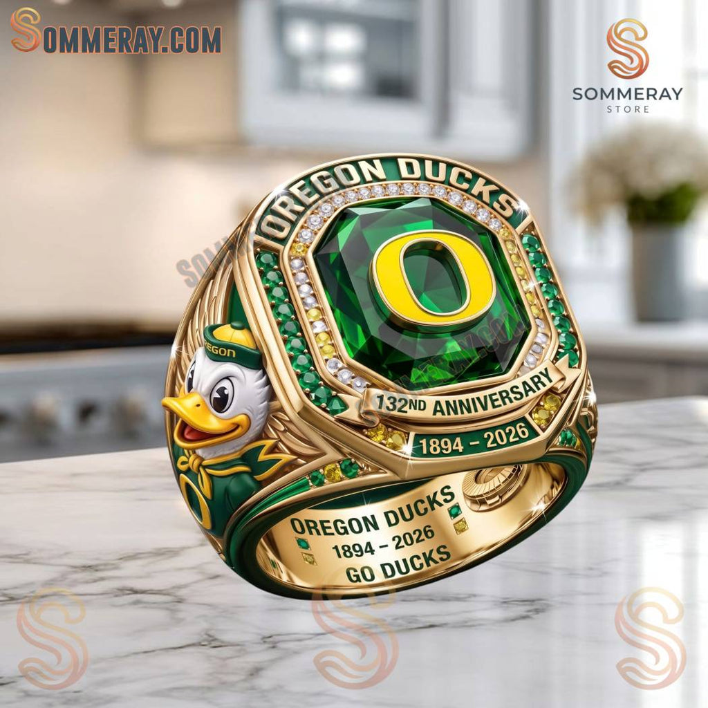 Oregon Ducks 132nd Anniversary 1894-2026 Ring