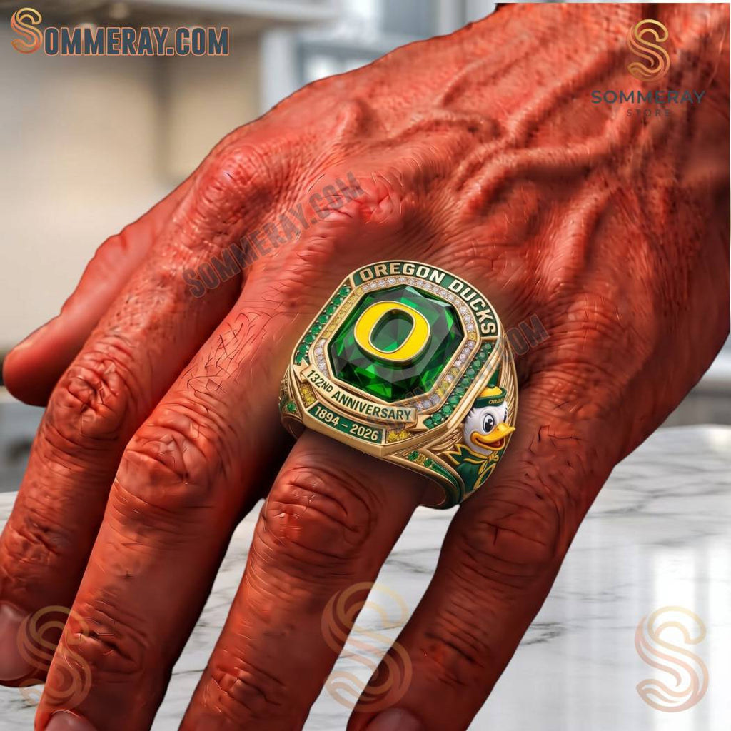 Oregon Ducks 132nd Anniversary 1894-2026 Ring