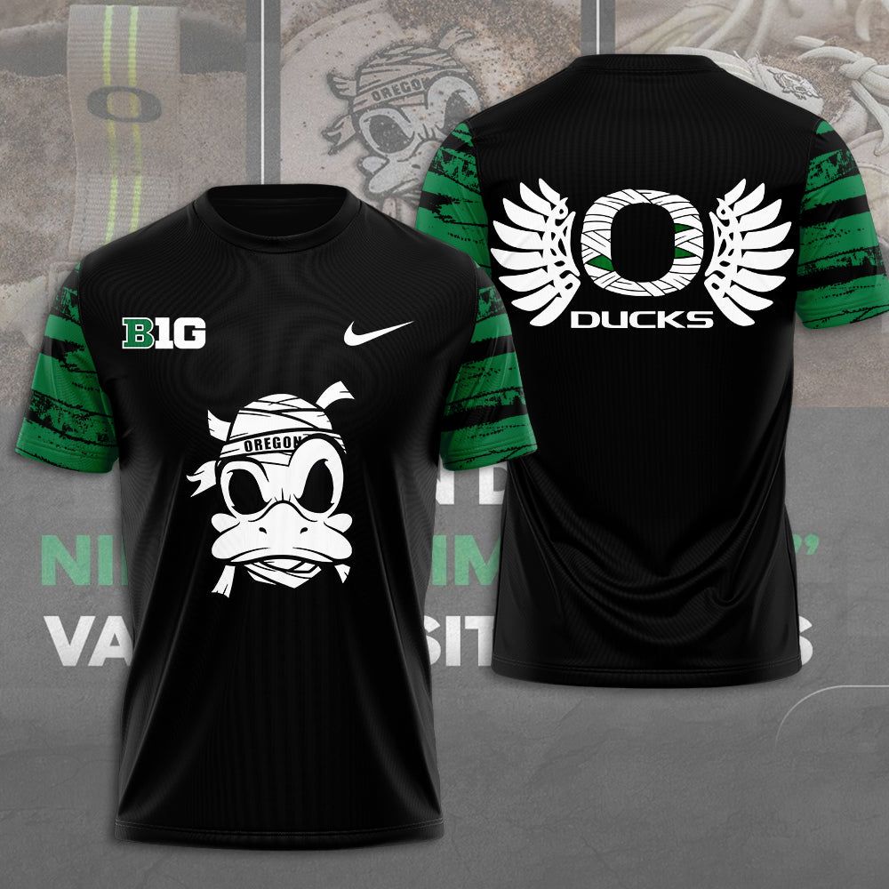 Oregon Ducks Football 2025 Mummy Duck 3D Apparel – TANTN16719