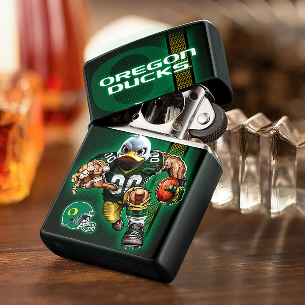 Oregon Ducks Football Zippo Lighter Case (No Insert) – HOATT13307