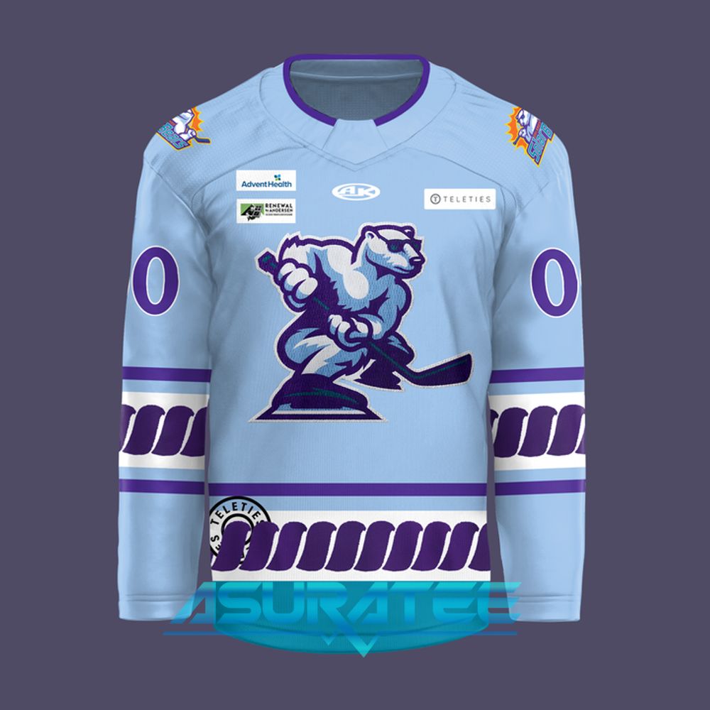 Orlando Solar Bears Women in Hockey Night Hockey Jersey 2025