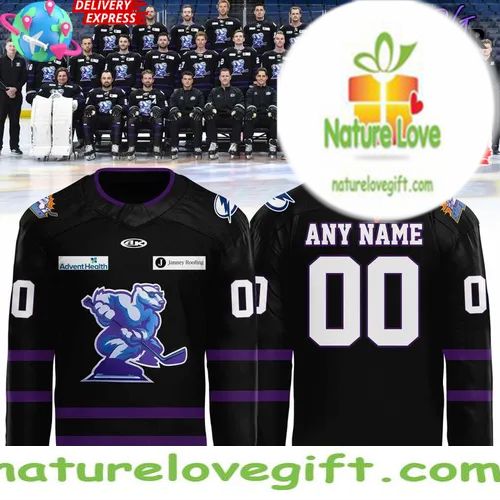 Orlando Solar Bears 2026 Youth Alternate Hockey Jersey