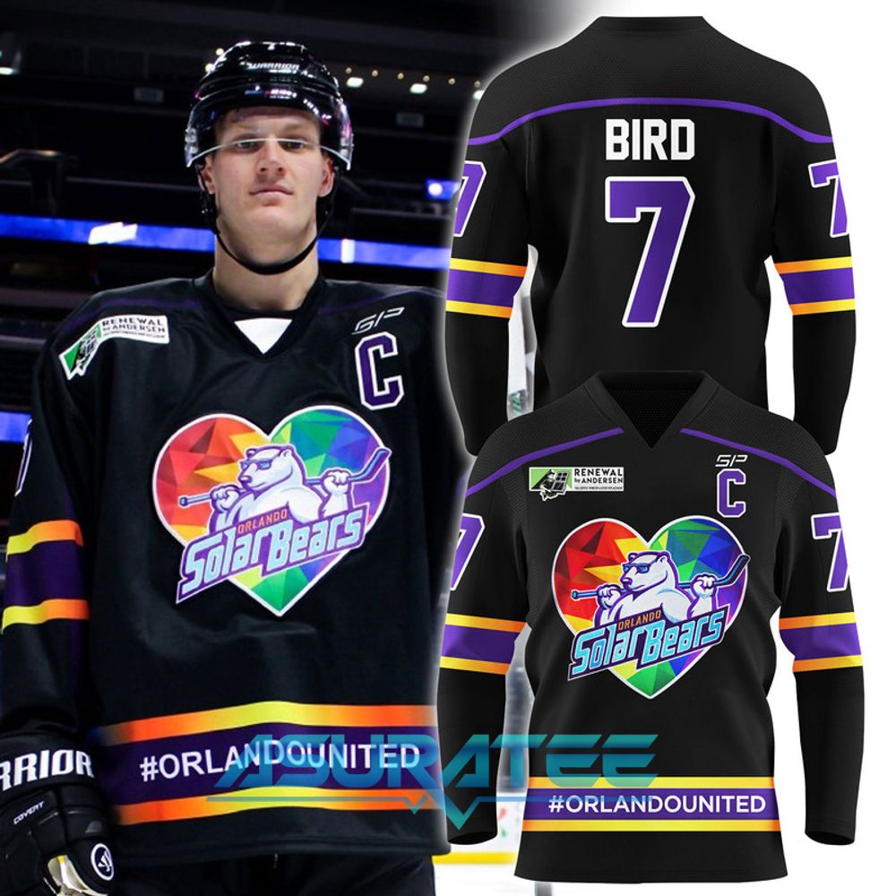Orlando Solar Bears x First Responders Appreciation Night 2026 Hockey Jersey