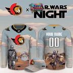 Ottawa Senators Star Wars Night 2026 Limited Personalized Hockey Jersey