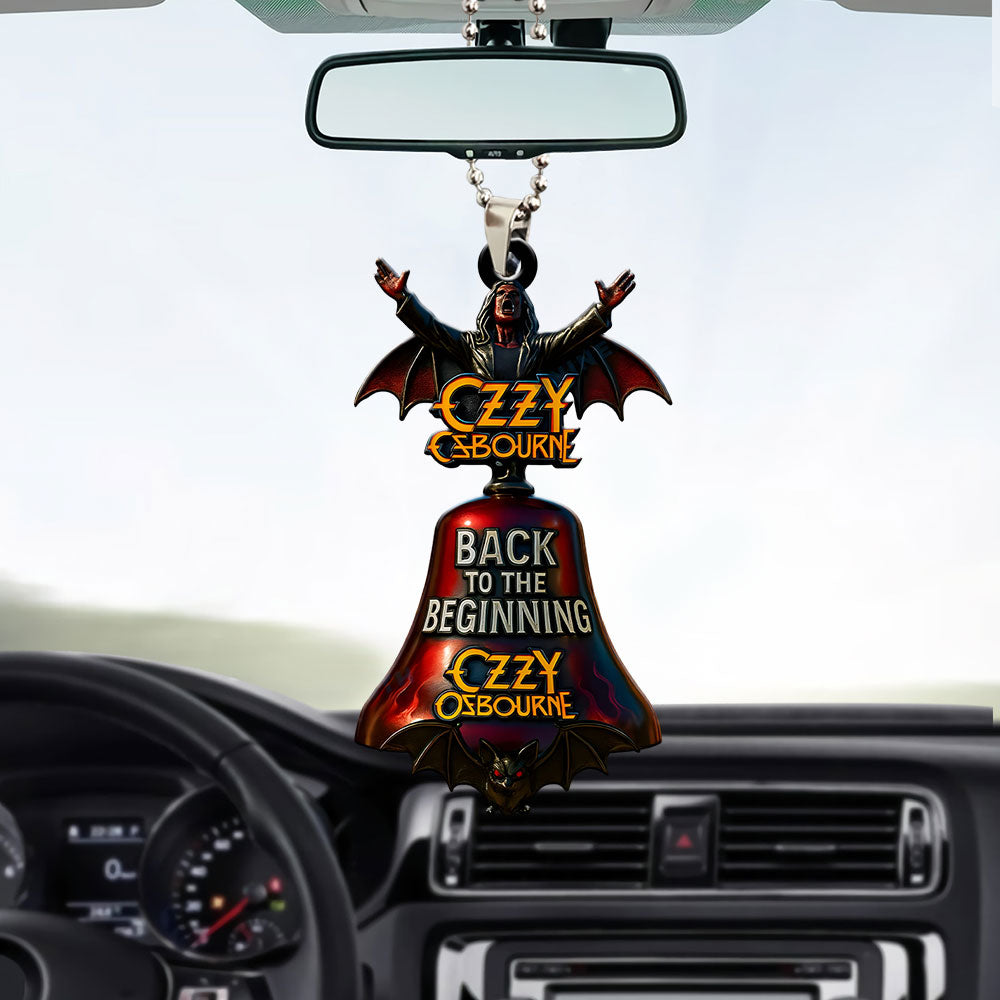 Ozzy Osbourne Custom Shape 1-sided Acrylic Car Ornament – GNENEW616