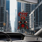 Ozzy Osbourne Custom shape 2-sided Acrylic Car Ornament – HOATT20220