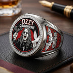 Ozzy Osbourne 3D Engraved Ring – TMTHU7515