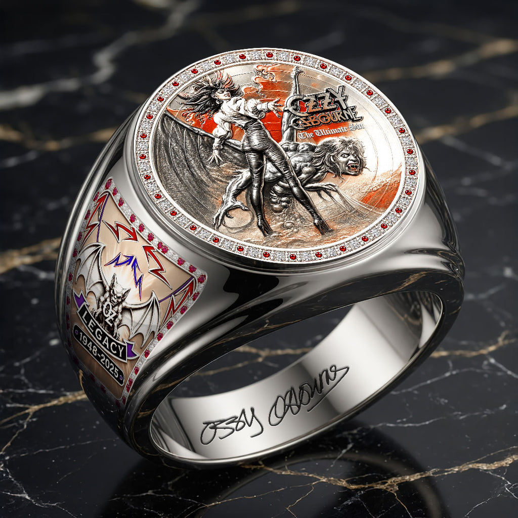 Ozzy Osbourne 3D Engraved Ring – HOATT20143