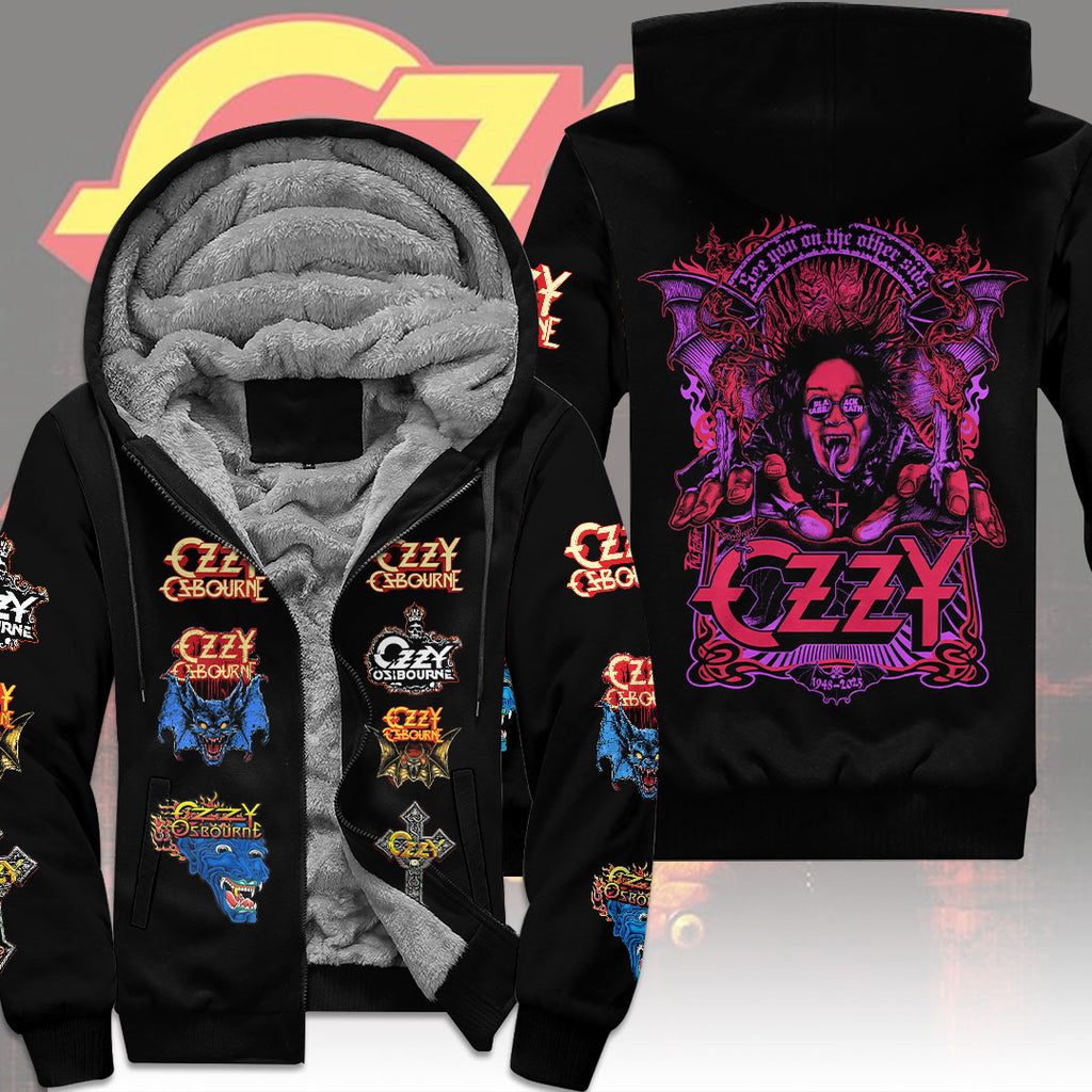 Ozzy Osbourne 3D Fleece Zip Hoodie – TMTHU7749