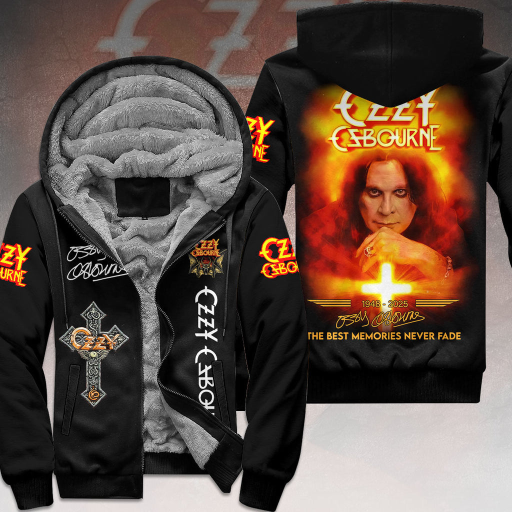 Ozzy Osbourne 3D Fleece Zip Hoodie – HOATT15276
