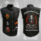 Ozzy Osbourne 3D Lightweight Sleeveless Denim Shirt – MAITM 12414
