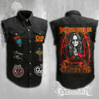 Ozzy Osbourne 3D Lightweight Sleeveless Denim Shirt – MAITM 12415