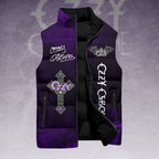 Ozzy Osbourne 3D Sleeveless Down Jacket – HOATT14954