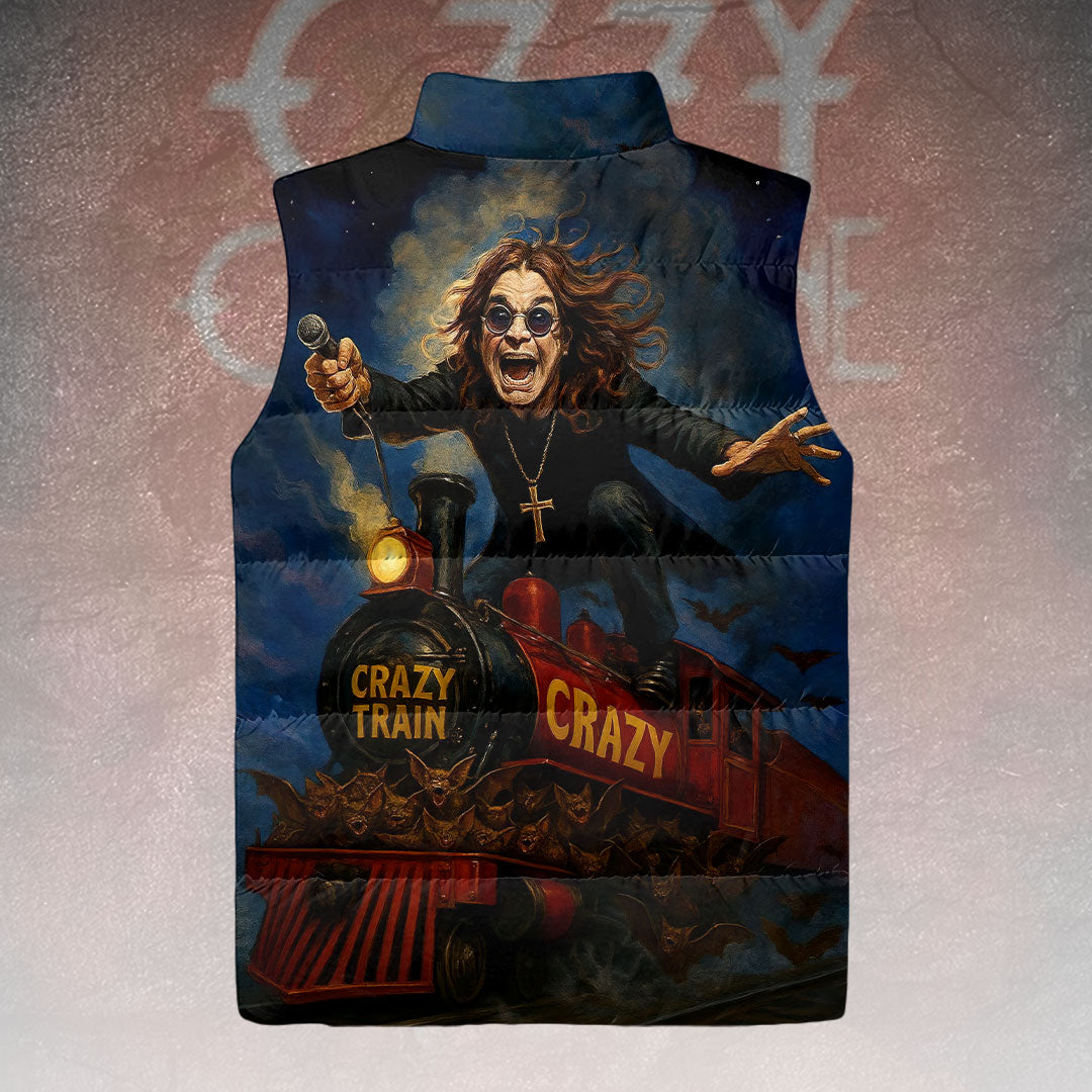 Ozzy Osbourne 3D Sleeveless Down Jacket – HOATT15003