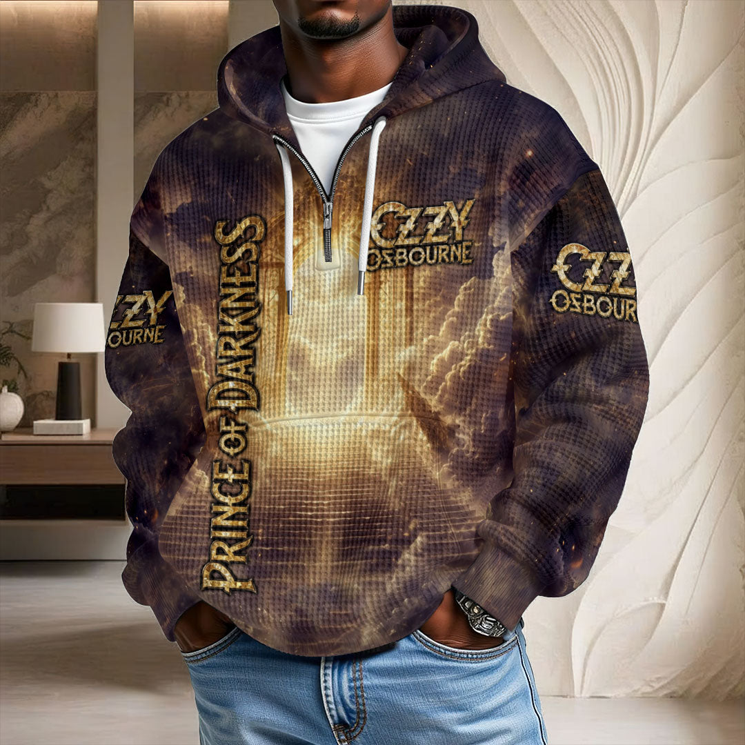 Ozzy Osbourne 3D Unisex Waffle Hoodie – TMTHU7989