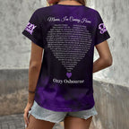 Ozzy Osbourne 3D Women's V-Neck T-Shirt – HOATT17524