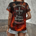 Ozzy Osbourne 3D Women's V-Neck T-Shirt – HOATT18527