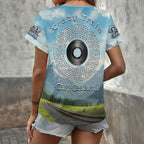 Ozzy Osbourne 3D Women's V-Neck T-Shirt – HOATT18587