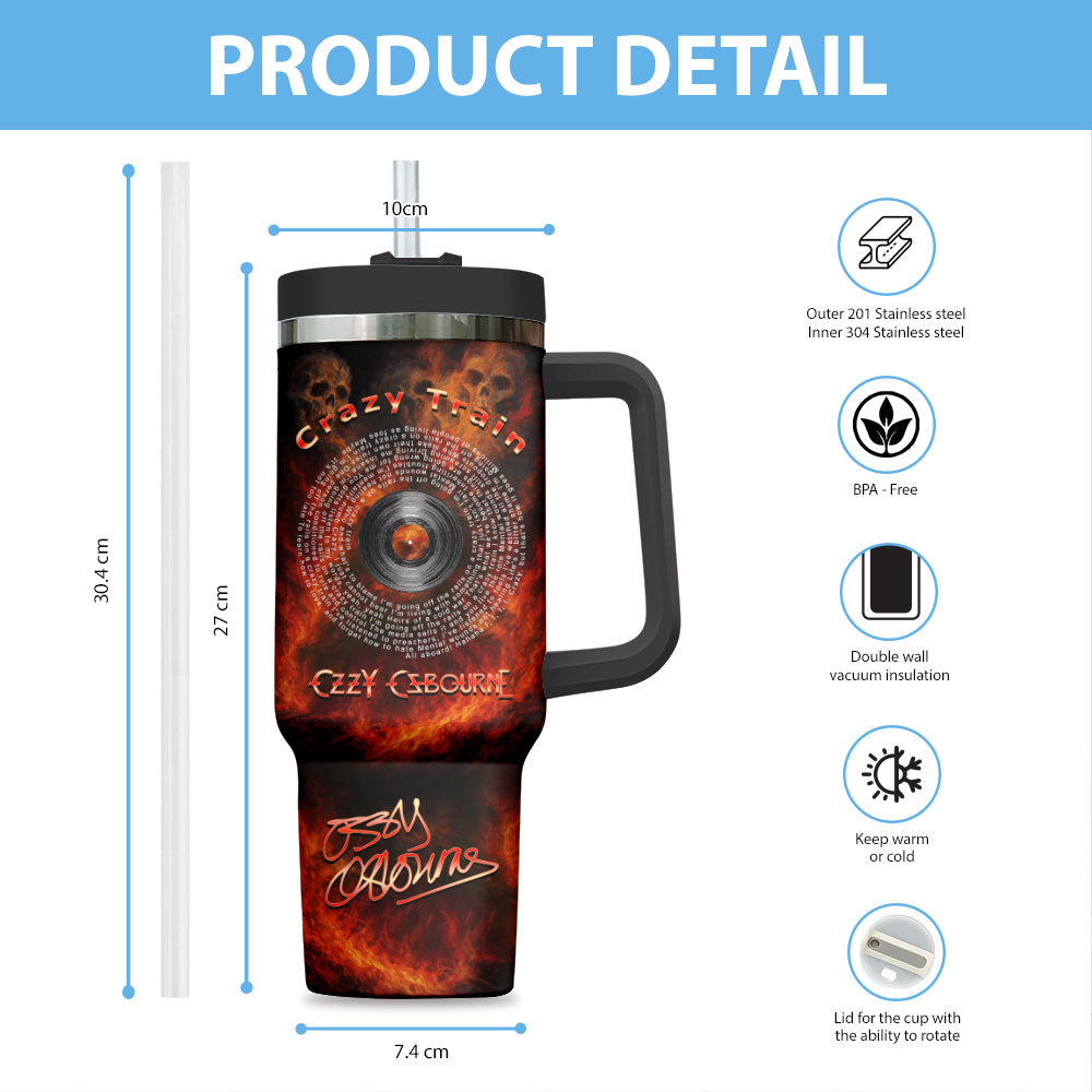Ozzy Osbourne 40oz Tumbler – HOATT13146
