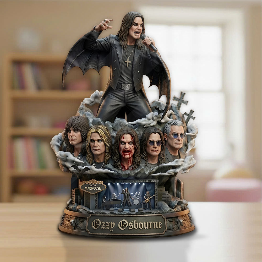 Ozzy Osbourne Custom Shape Acrylic Plaque – TMTHU4496