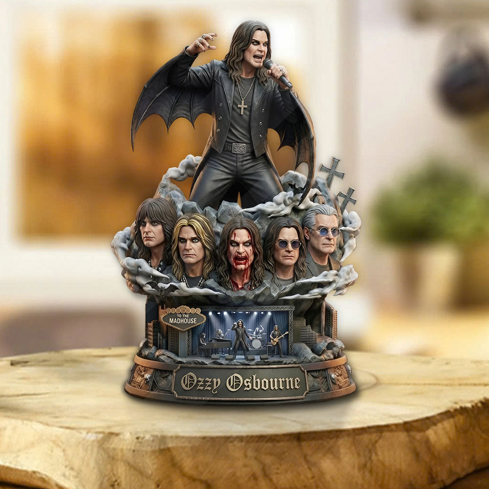 Ozzy Osbourne Custom Shape Acrylic Plaque – TMTHU4496