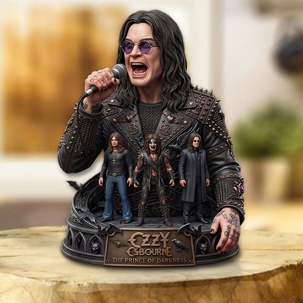 Ozzy Osbourne Custom Shape Acrylic Plaque – TMTHU5670