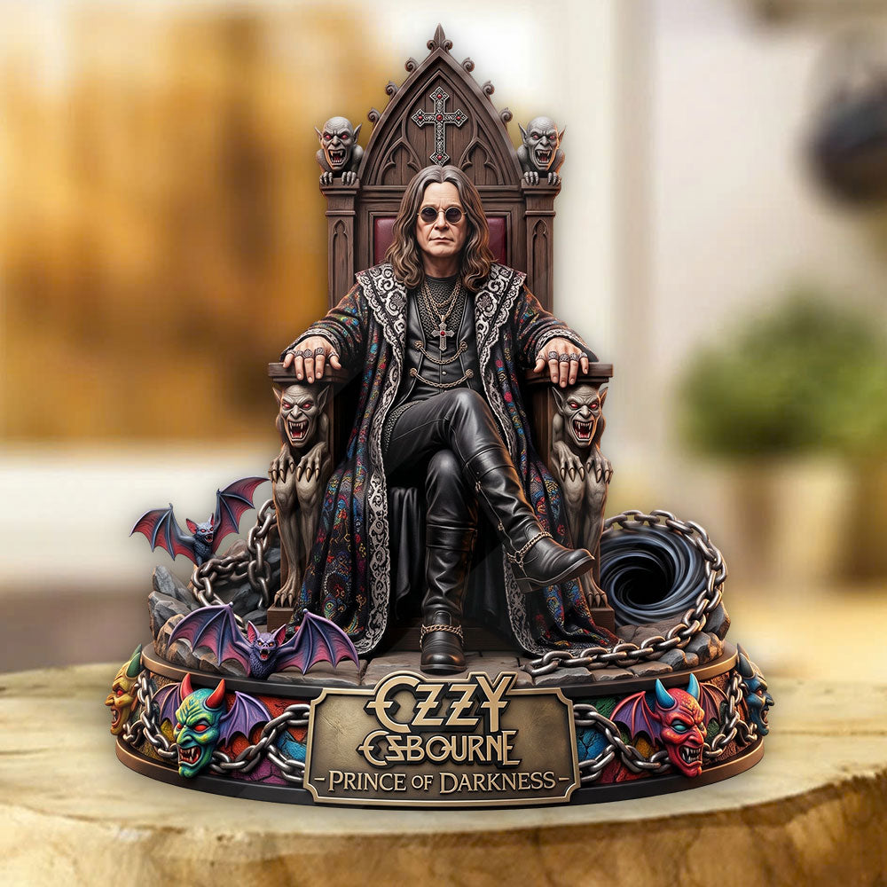 Ozzy Osbourne Custom Shape Acrylic Plaque – TMTHU8010