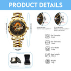 Ozzy Osbourne Alloy Luxury Quartz Watch – TMTHU8796