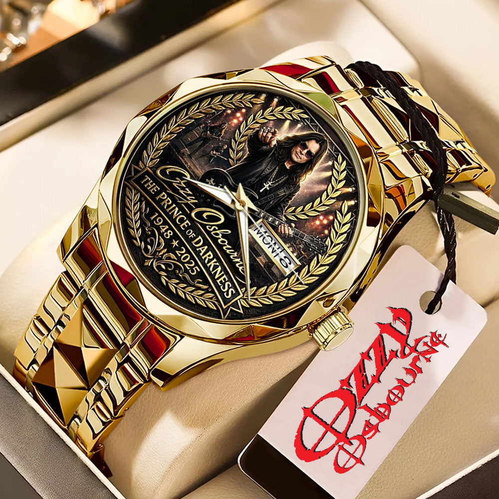 Ozzy Osbourne Alloy Luxury Quartz Watch – MAITM14621
