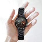 Ozzy Osbourne Black Stainless Steel Watch - TMTHU7947