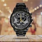 Ozzy Osbourne Black Stainless Steel Watch – MAITM 12535