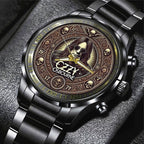 Ozzy Osbourne Black Stainless Steel Watch – MAITM13933