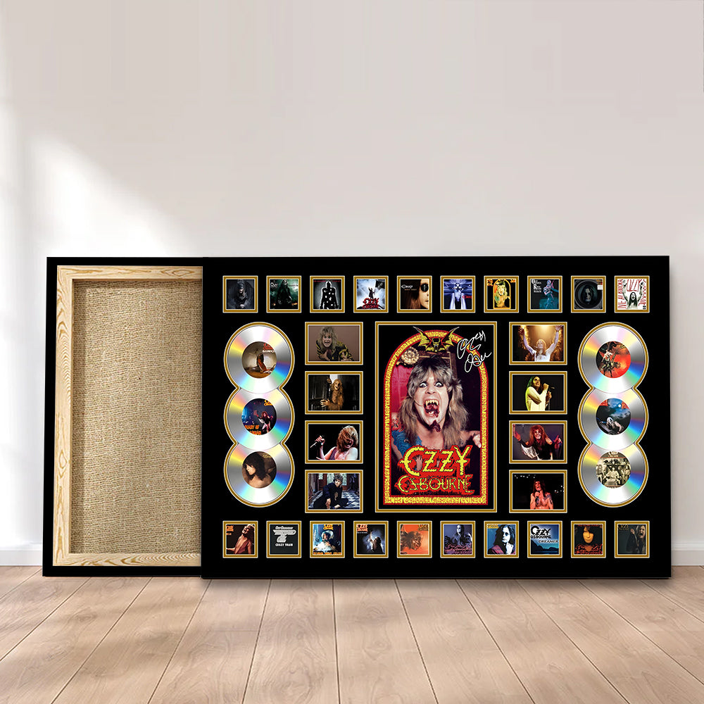 Ozzy Osbourne Rectangle Canvas With Inner Frame – MAITM 12411