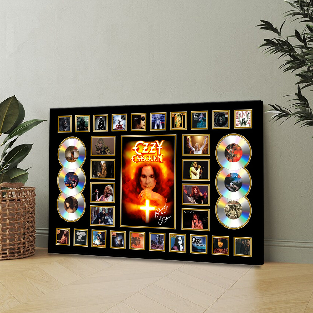 Ozzy Osbourne Rectangle Canvas With Inner Frame – MAITM 12399