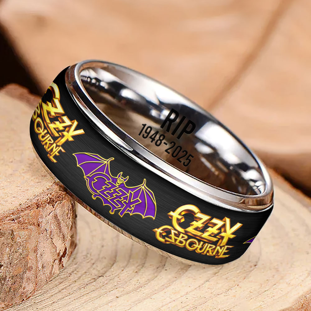Ozzy Osbourne Custom Alloy Ring – MAITM 12326