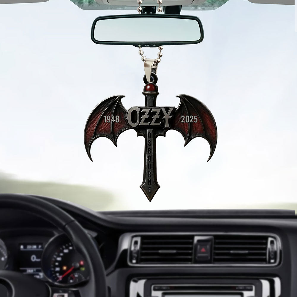 Ozzy Osbourne Custom Shape 1-sided Acrylic Car Ornament – MAITM 12362