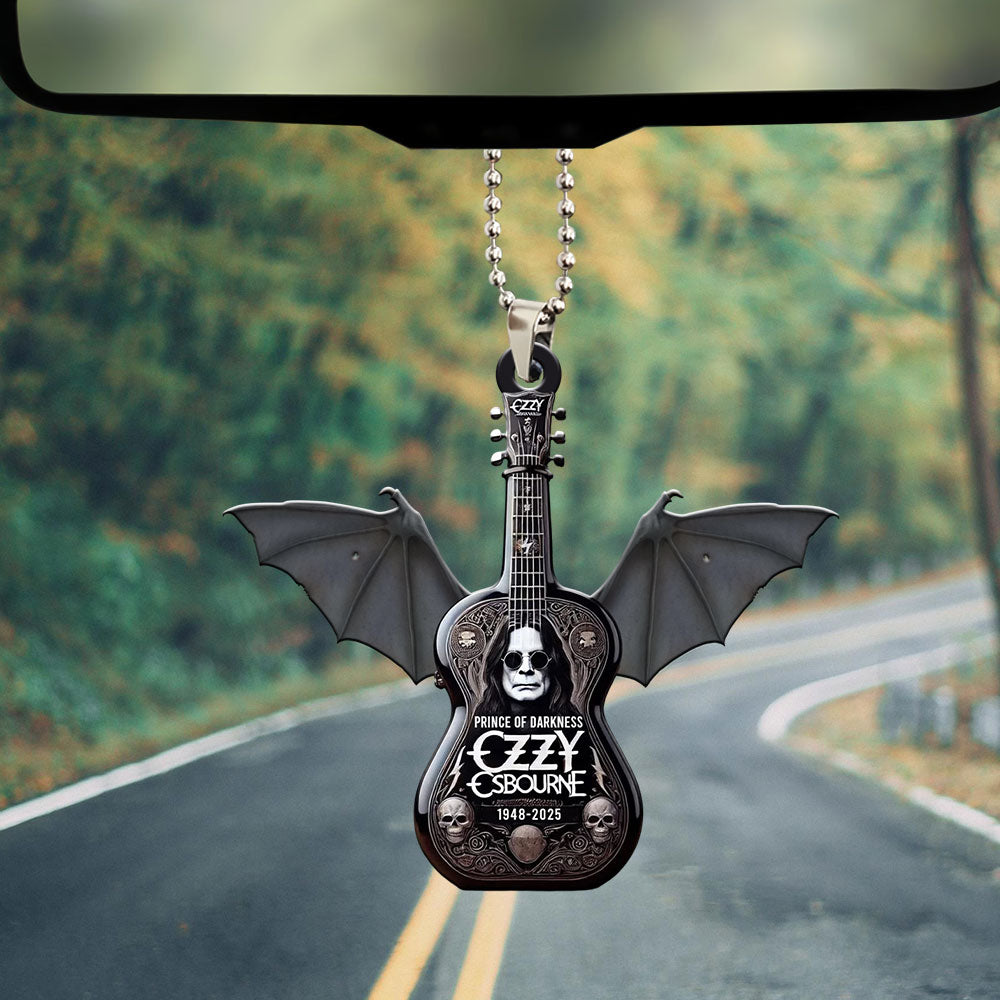 Ozzy Osbourne Custom shape 2-sided Acrylic Car Ornament – MAITM 12301