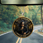 Ozzy Osbourne Custom shape 2-sided Acrylic Car Ornament – MAITM 12428