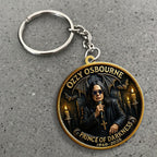 Ozzy Osbourne Custom Shape 2-sided Keychain – MAITM 12429