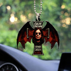 Ozzy Osbourne Custom Shape 1-sided Acrylic Car Ornament – GNE NEW576