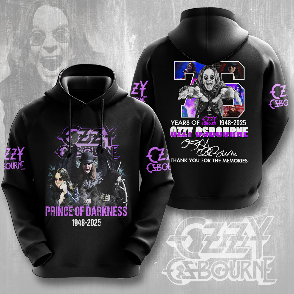 Ozzy Osbourne 3D Apparel – MAITM 12238