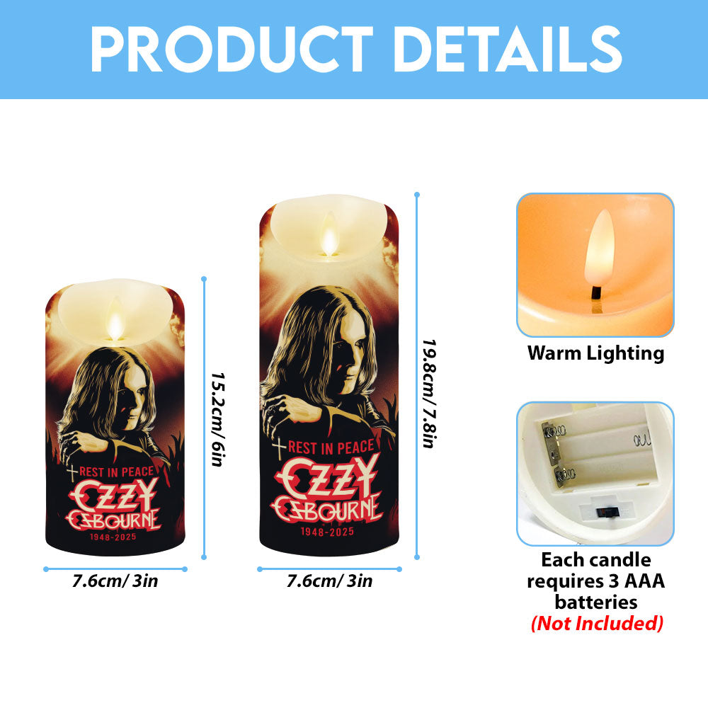 Ozzy Osbourne Led Candle – MAITM 12459