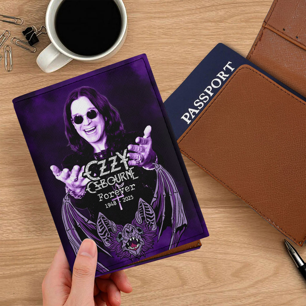 Ozzy Osbourne Leather Passport Cover – HOATT18132