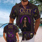 Ozzy Osbourne Short Sleeve Button-Down Shirt – TMTHU7792