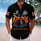 Ozzy Osbourne Short Sleeve Button-Down Shirt – MAITM 12332