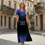 Ozzy Osbourne Short Sleeve Maxi Dress – HOATT19470