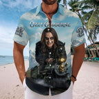 Ozzy Osbourne Short Sleeve Button-Down Shirt – HOATT19140