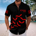 Ozzy Osbourne Short Sleeve Button-Down Shirt – MAITM 12320