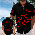 Ozzy Osbourne Short Sleeve Button-Down Shirt – MAITM 12320