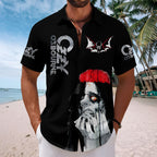 Ozzy Osbourne Short Sleeve Button-Down Shirt – MAITM 12495